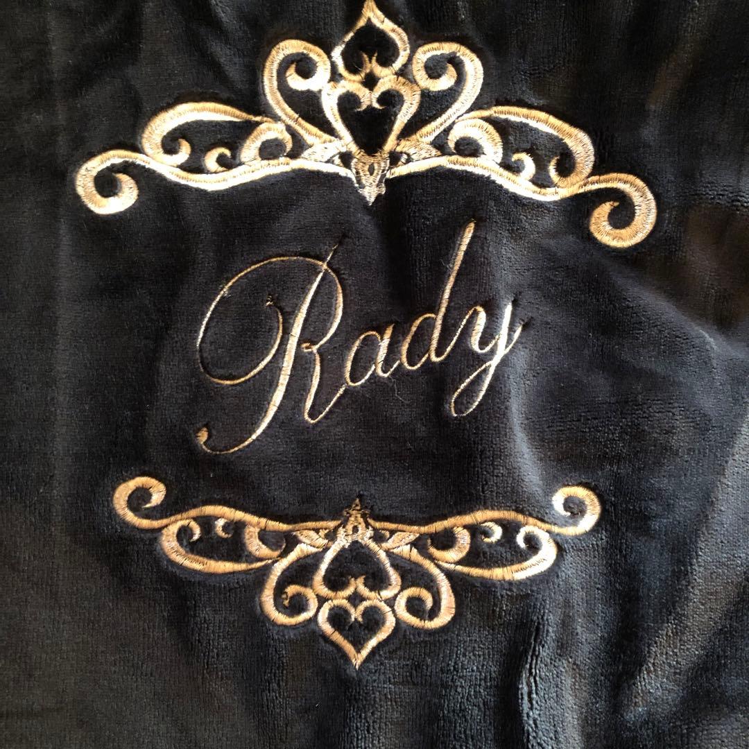 Rady 黒 ブランケット シングル毛布　箱付き