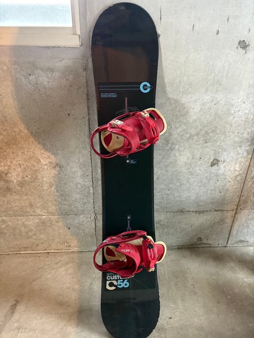 burton custom 156バートン カスタム カーテルバイン付き