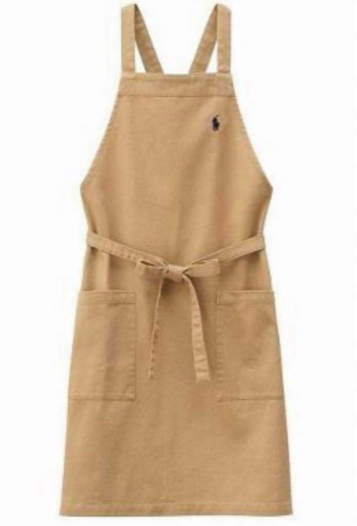 ラルフローレン　エプロン　ベージュ