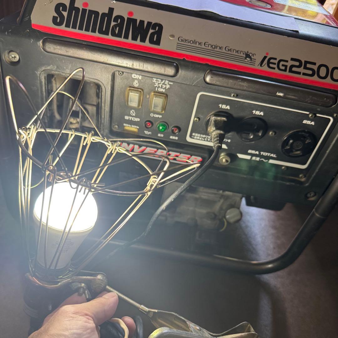shindaiwa(新ダイワ) iEG 2500 インバーター発電機
