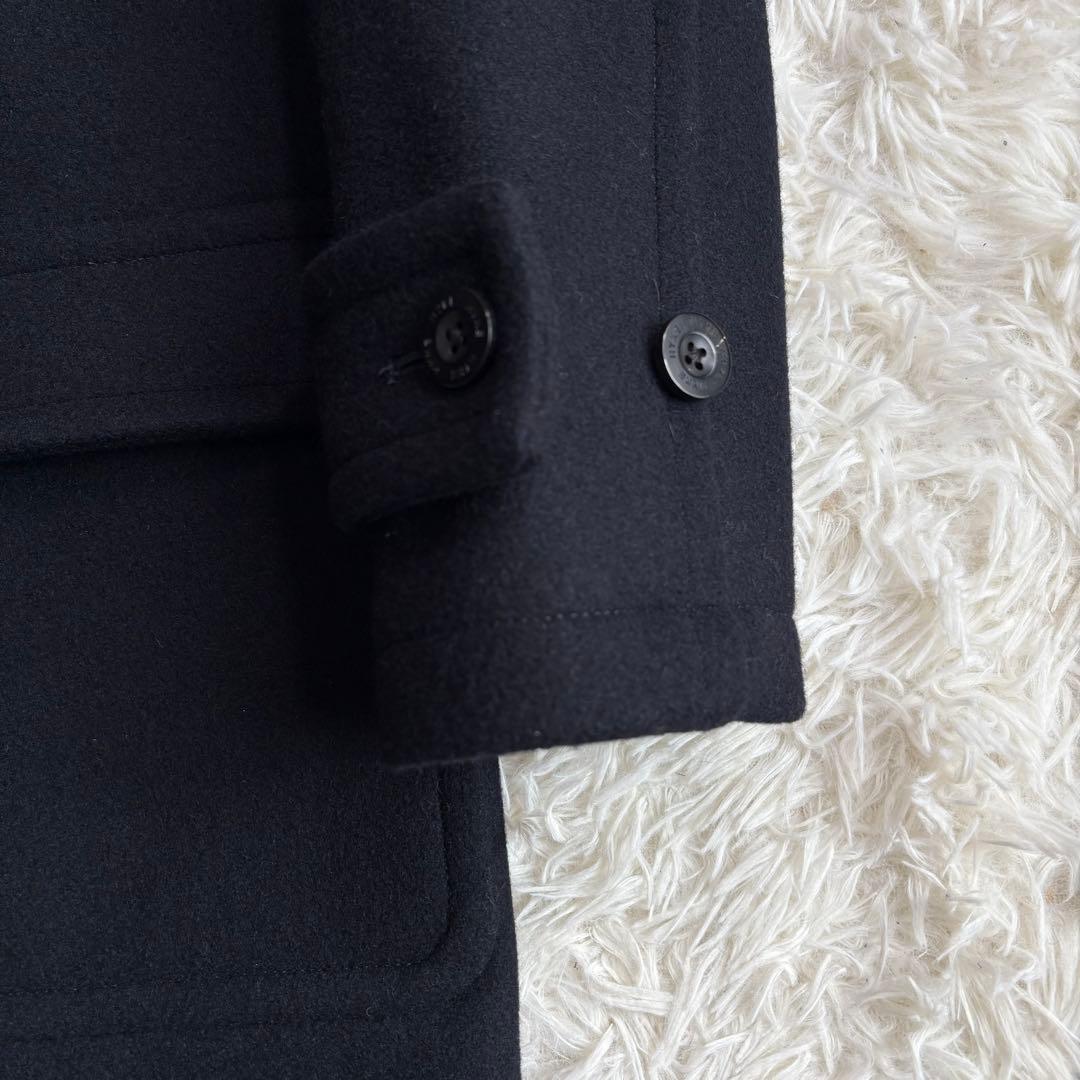 新品未着用 HYKE ハイク ダッフルコート ブラック　2