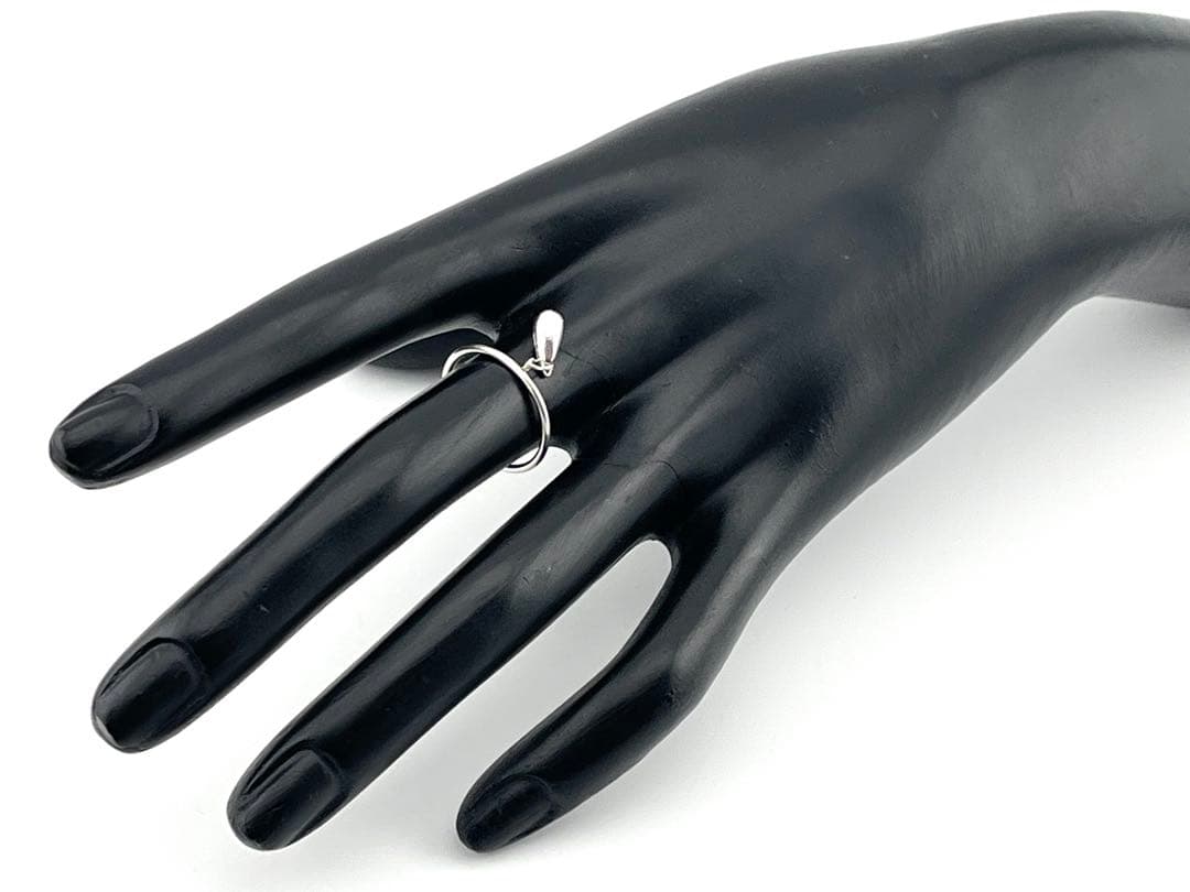 h960 美品　ティファニー　ティアドロップ　リング　925 約11.5号