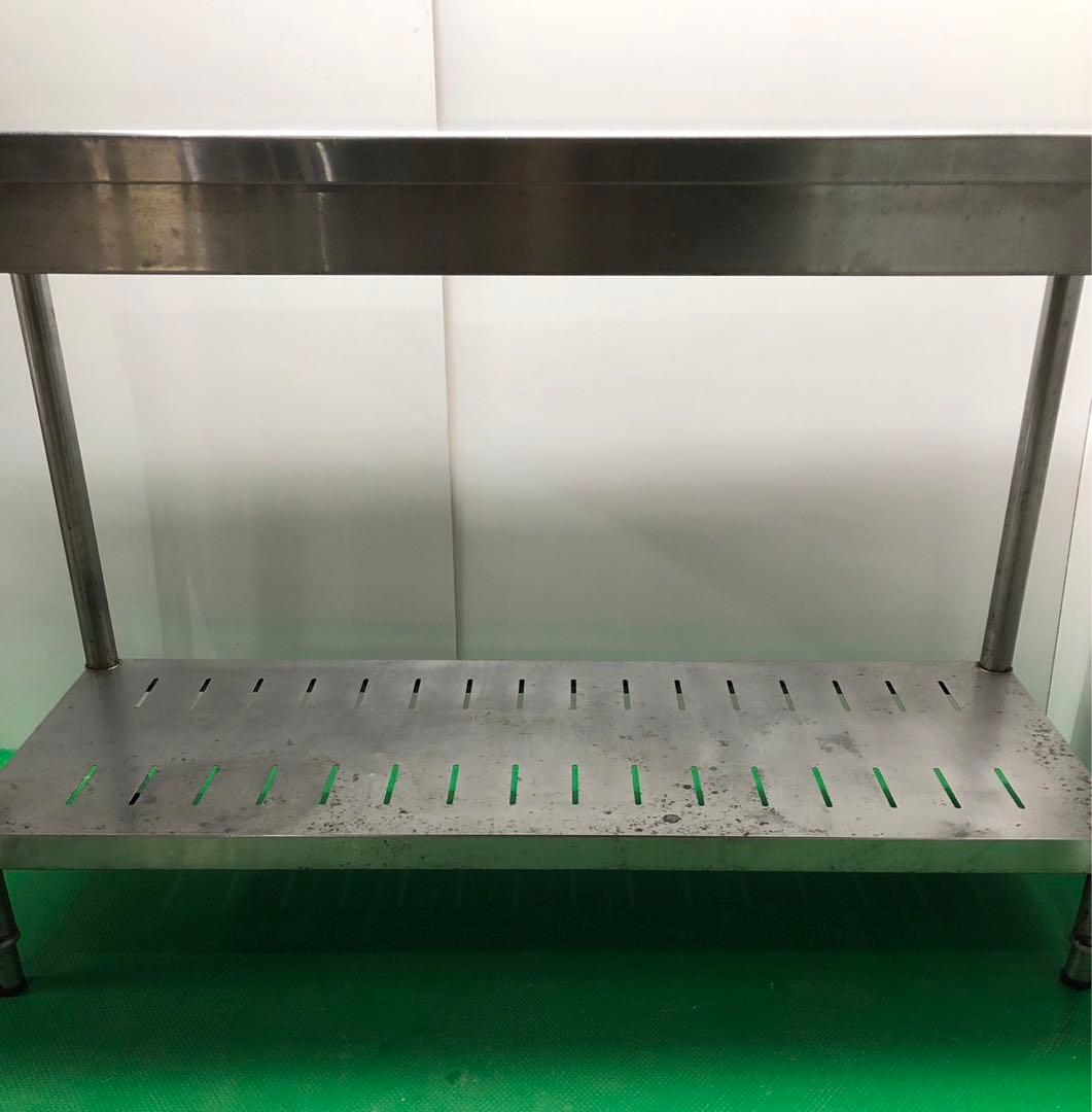 ☆地域限定送料無料☆工場整備品☆作業台　幅1200 ステンレス　業務用