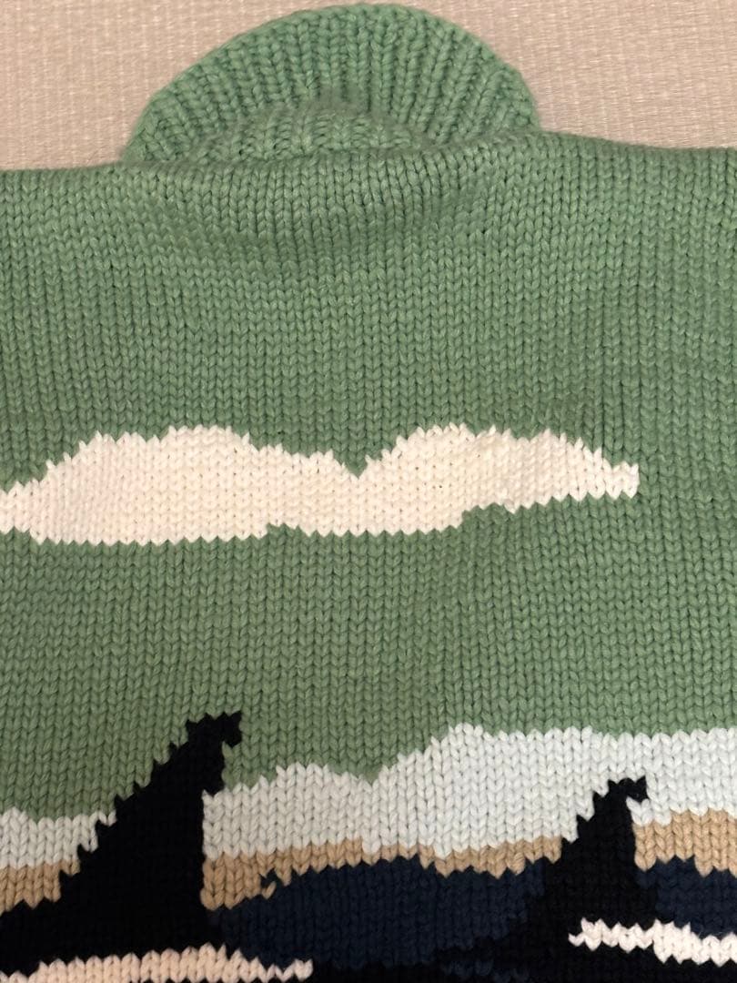 西山徹氏　DESCENDANT COWICHAN SWEATER