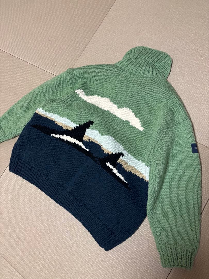 西山徹氏　DESCENDANT COWICHAN SWEATER