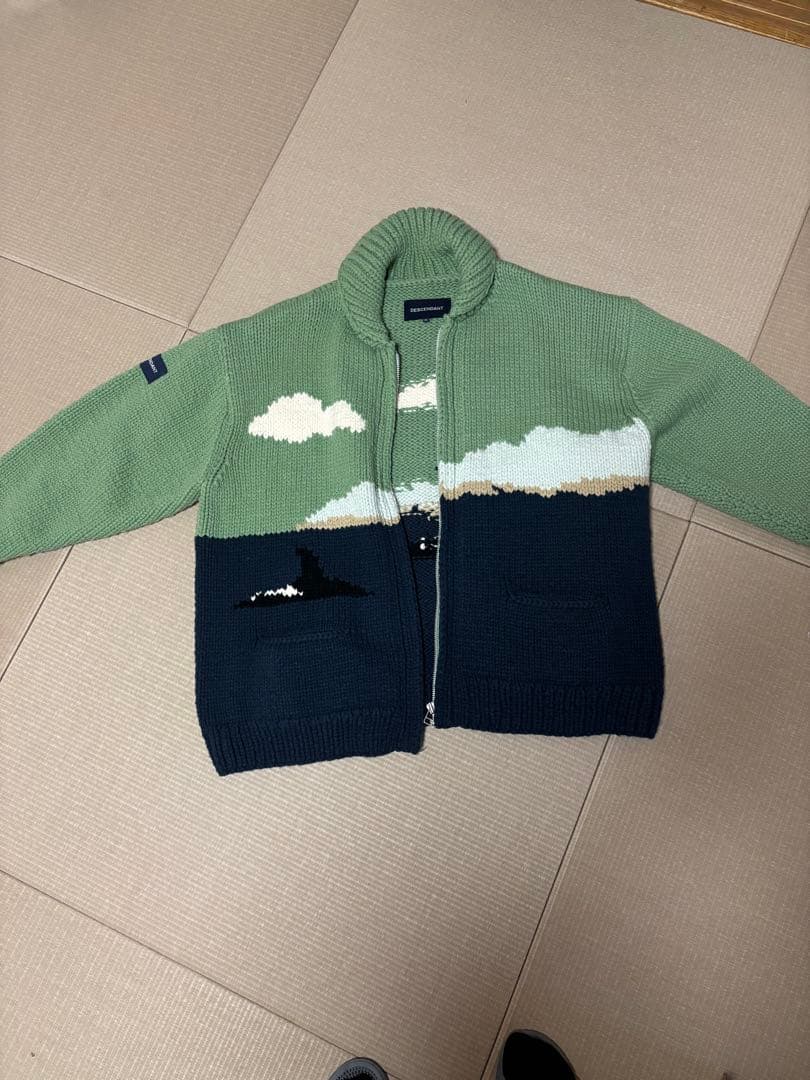 西山徹氏　DESCENDANT COWICHAN SWEATER