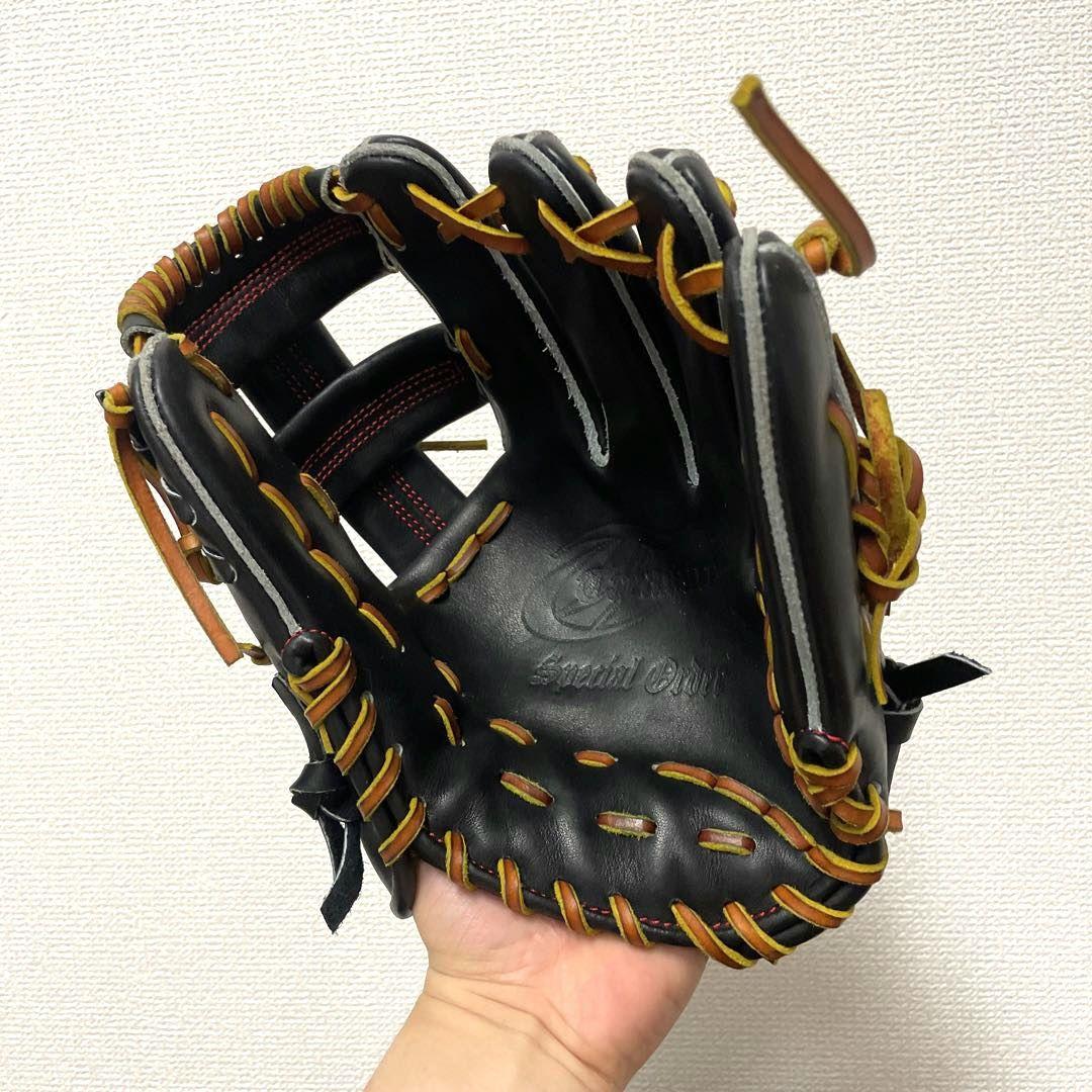 256 トレジャー 型抜群 即戦力 未使用 硬式 内野手用グローブ