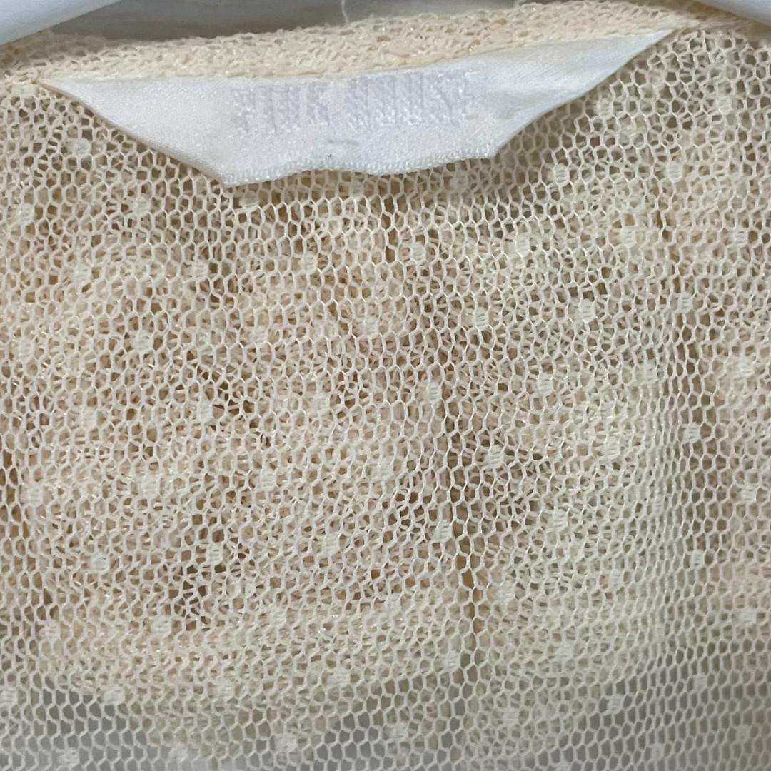 PINK HOUSE　ピンクハウス　フリル付き　ブラウス