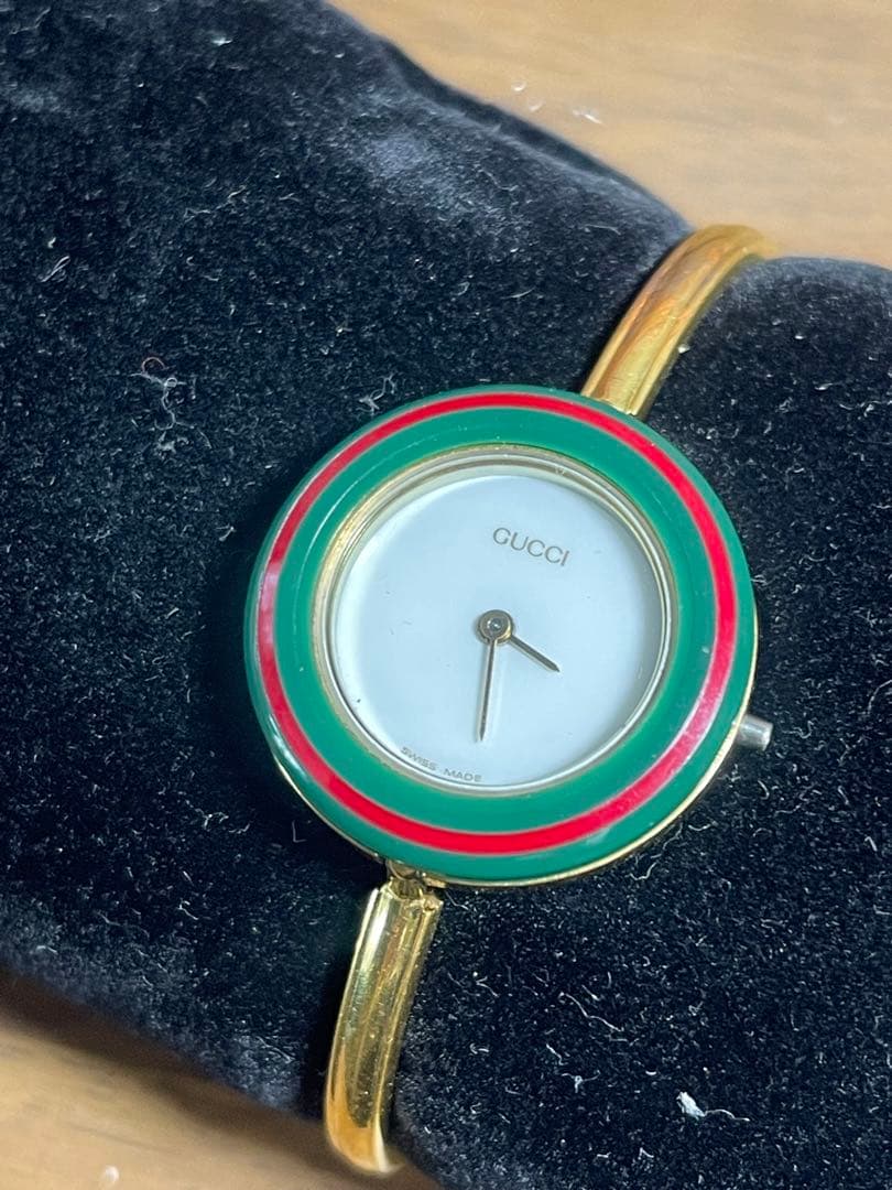 ジャンク　GUCCIグッチ　チェンジベゼル　腕時計