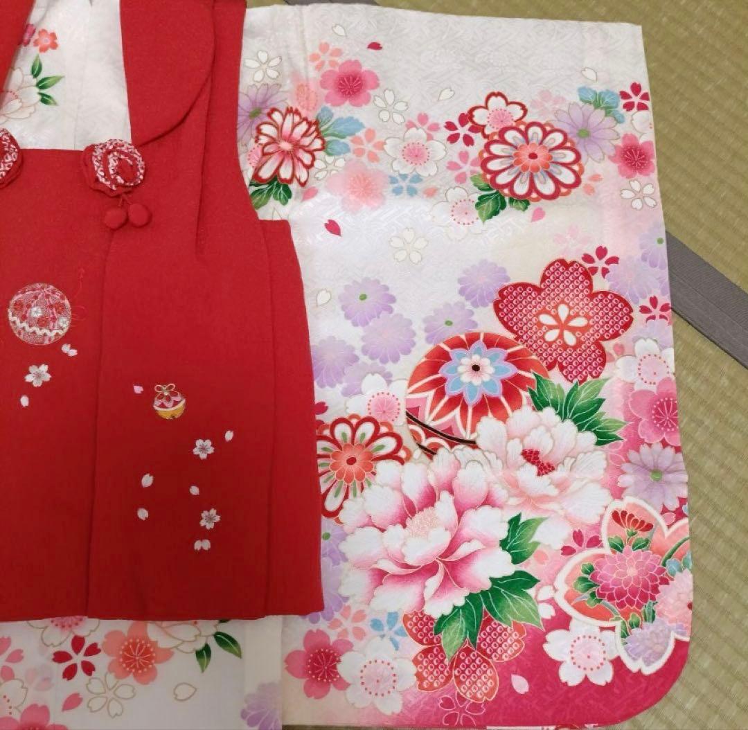 七五三 着物‼️豪華‼️フルセット 3歳 女の子 総額60,000円以上