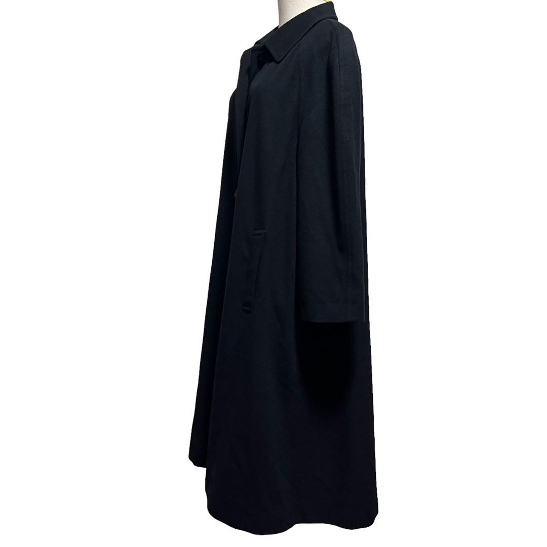 agnona アニオナ カシミヤ　コート　黒　大きいサイズ