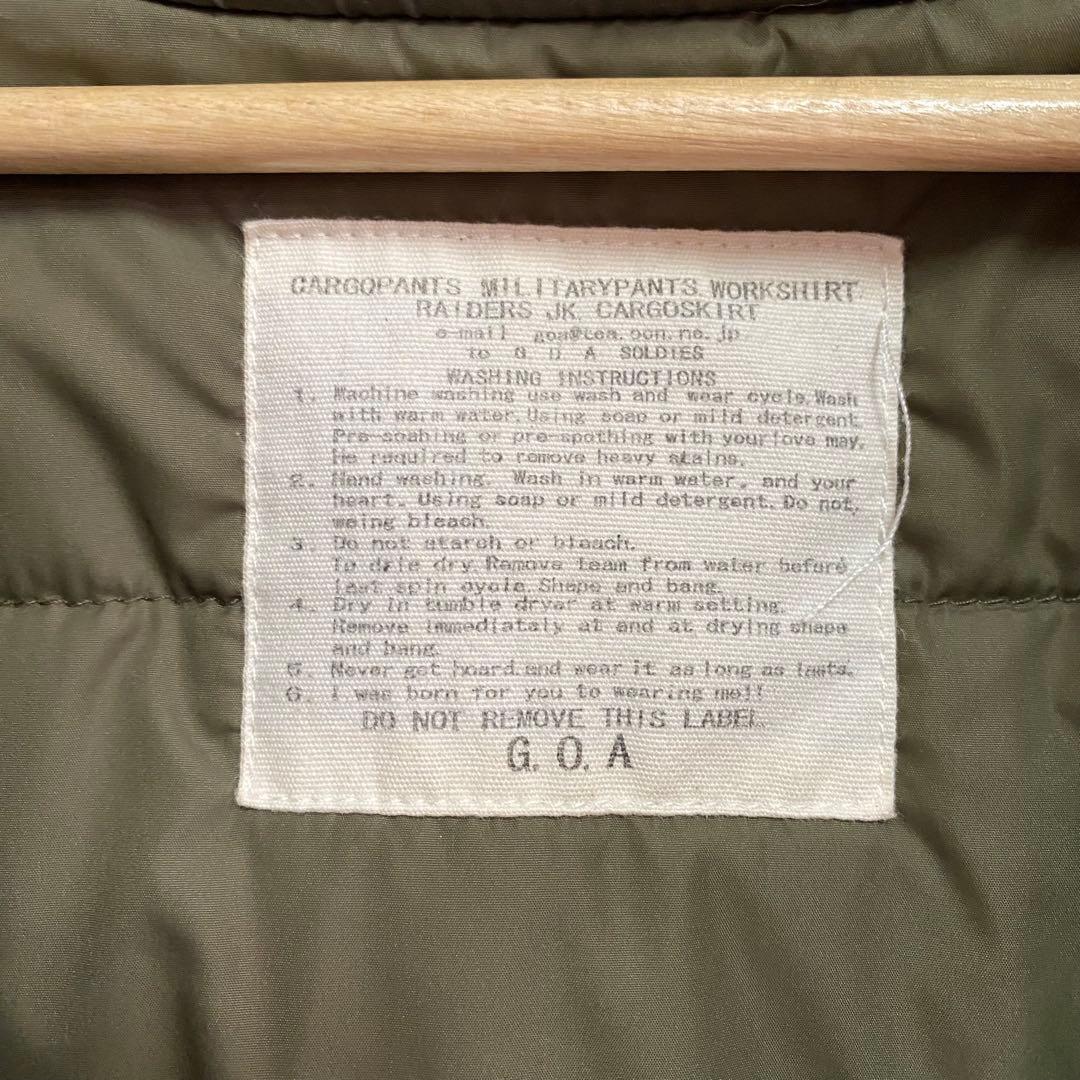 Y2K GOA フード付MA-1