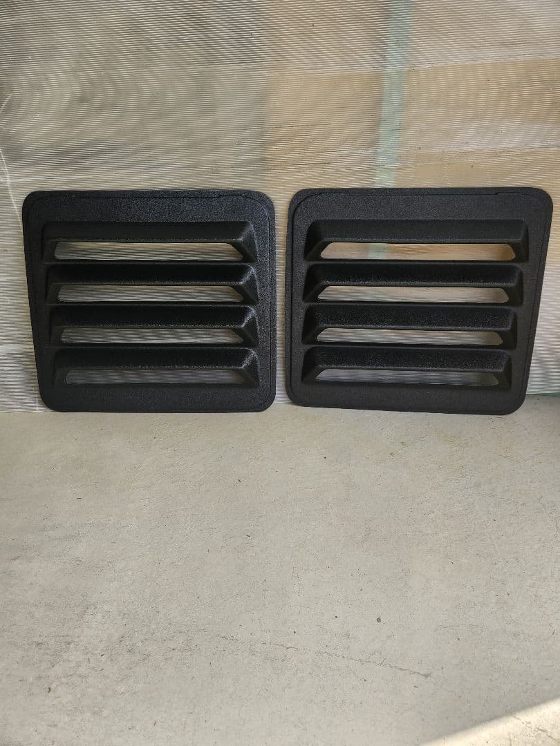 78-03y ダッジ バン ラムバン リアウィンドウ ルーバー リアウィンド