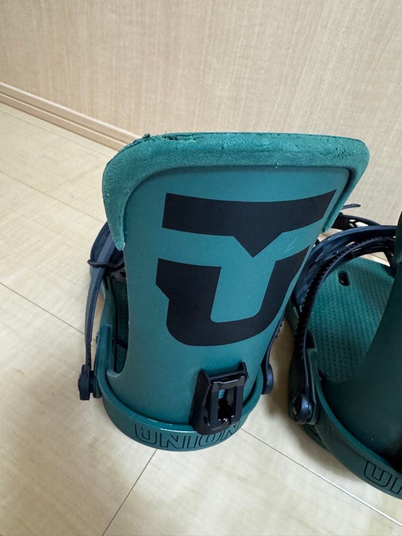 UNION スノーボード ビンディング グリーン