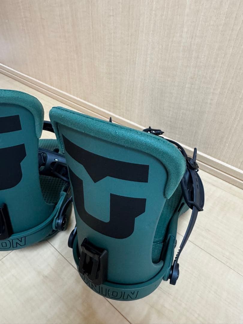 UNION スノーボード ビンディング グリーン