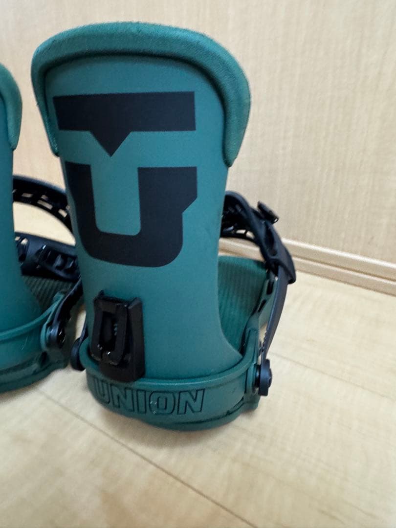 UNION スノーボード ビンディング グリーン