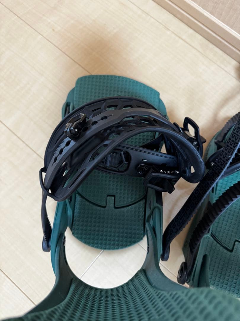 UNION スノーボード ビンディング グリーン