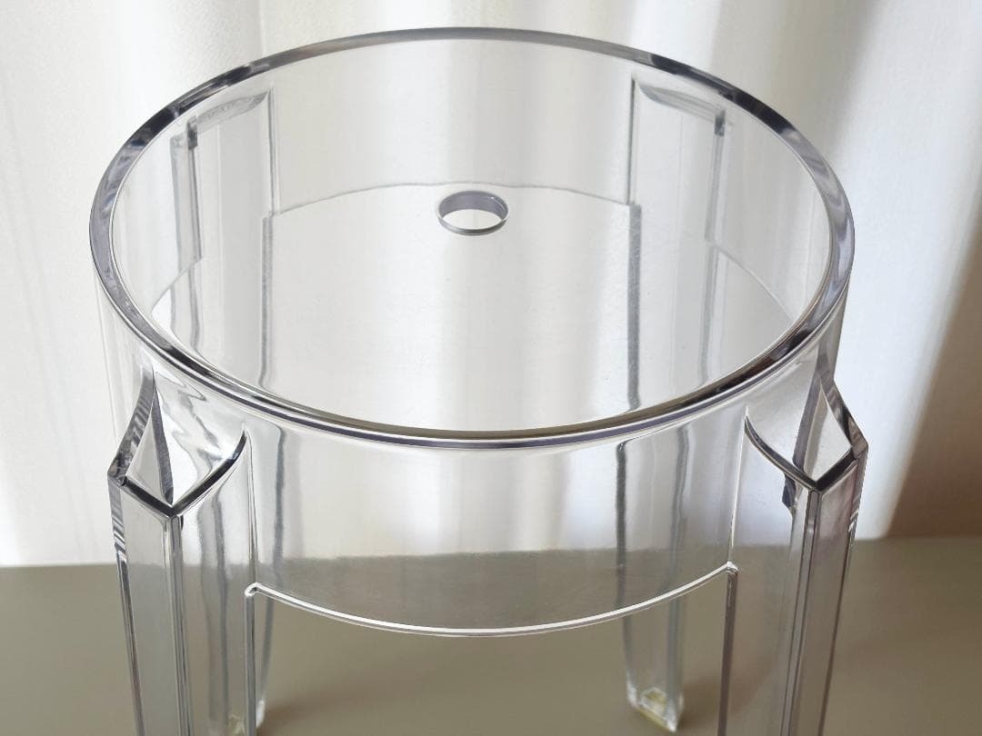 【AO】Kartell カルテル チャールズゴースト ロー スツール イス