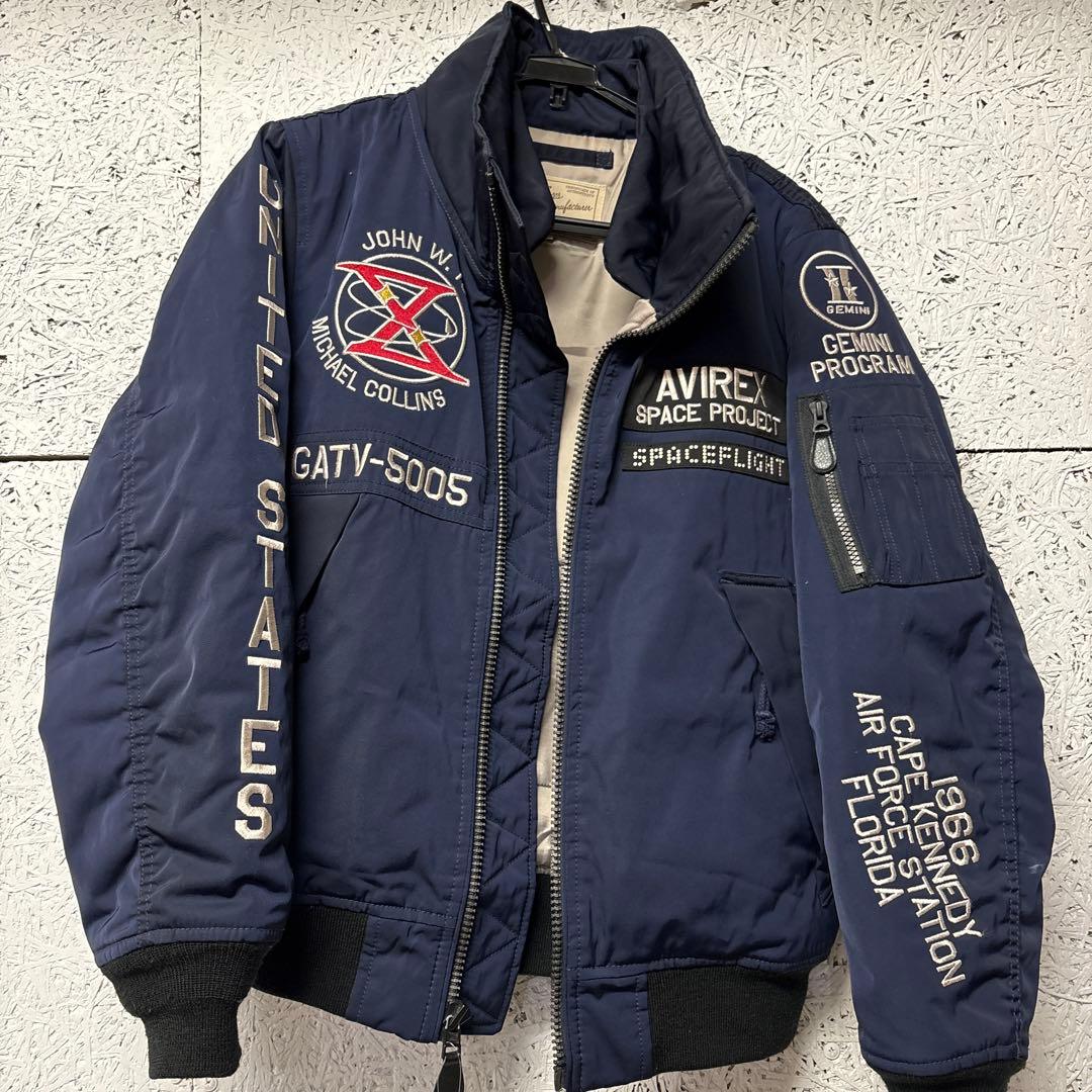 【AVIREX 】SPACE PROJECT MA-1 GT-10