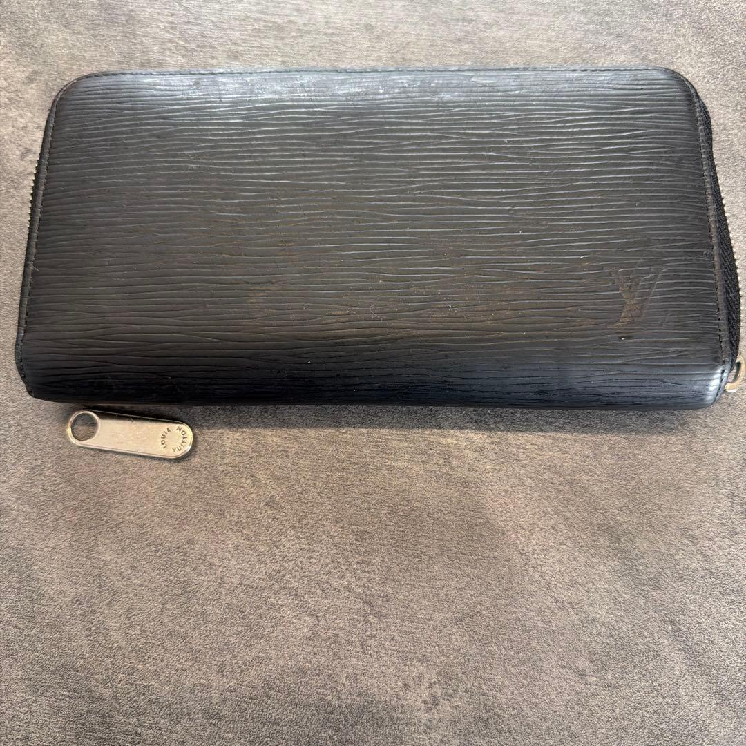 ルイヴィトン　エピ　ノワール　ジッピーウォレット　長財布 ジャンク