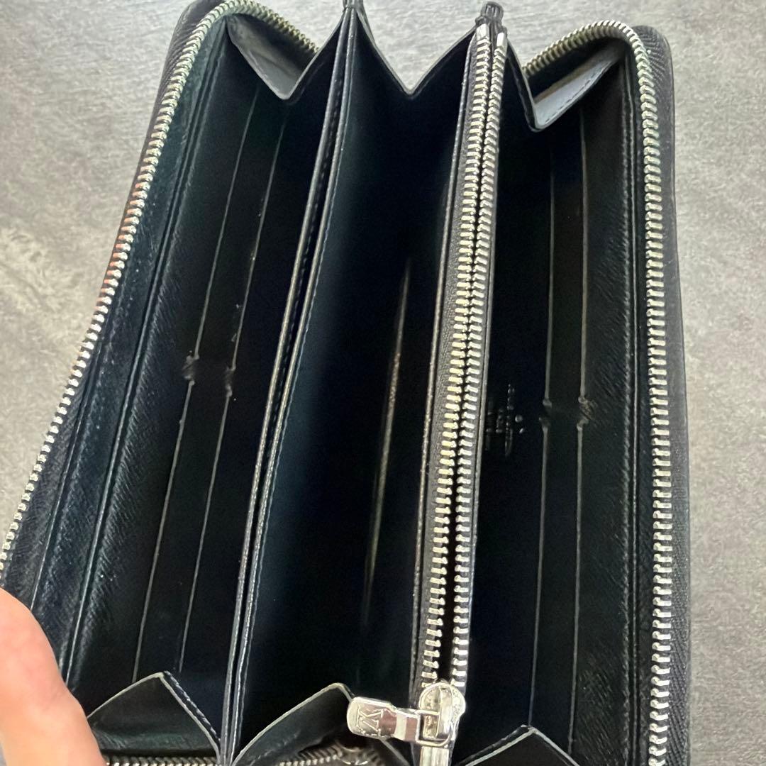 ルイヴィトン　エピ　ノワール　ジッピーウォレット　長財布 ジャンク