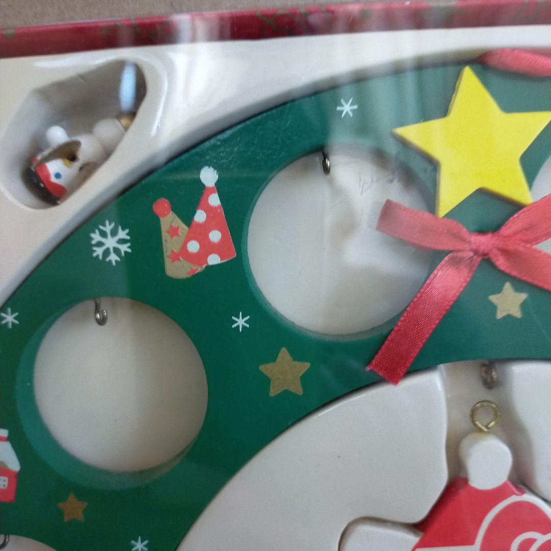 未使用 キティ ウッド クリスマス リース 専用箱付き