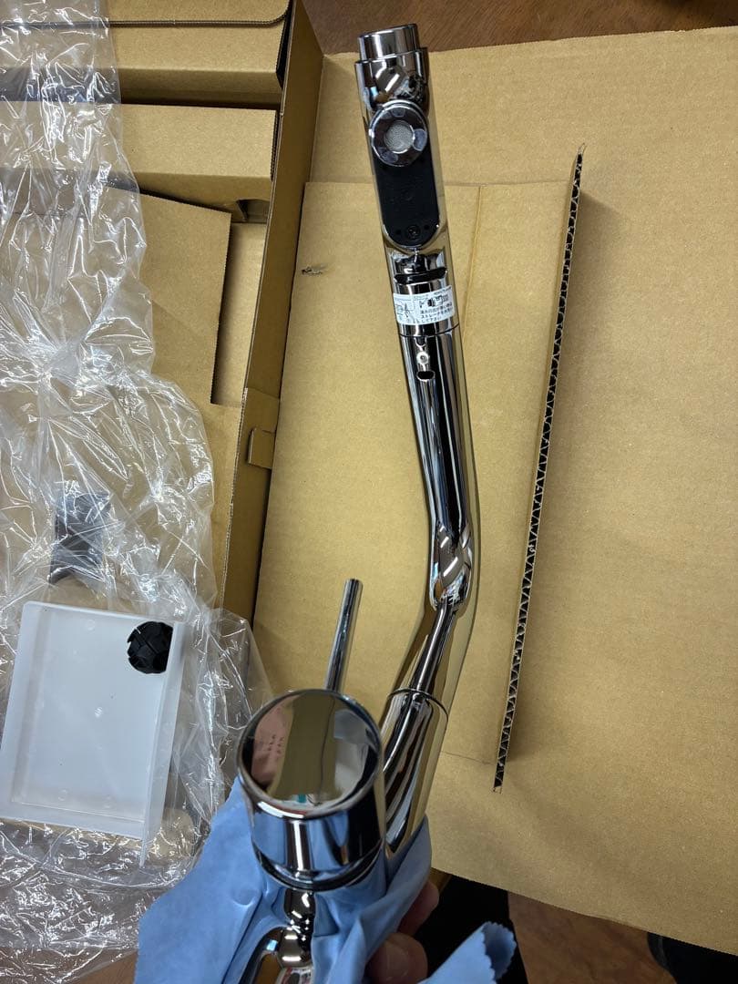 クリナップ スタイリッシュ水栓 Efine クロムメッキ　新品　ステディア