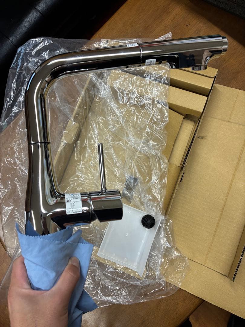 クリナップ スタイリッシュ水栓 Efine クロムメッキ　新品　ステディア