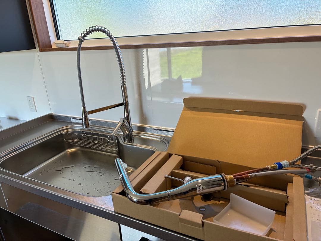 クリナップ スタイリッシュ水栓 Efine クロムメッキ　新品　ステディア