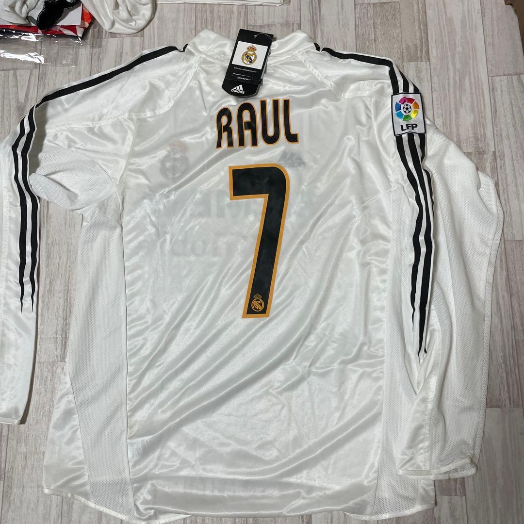 03-04 adidas Real Madrid ラウールユニフォーム 2XO