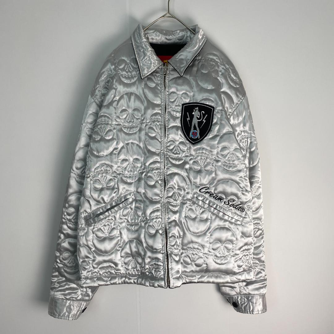 ピンクドラゴン　スカジャン　希少サイズ　クリームソーダ ピンクドラゴン