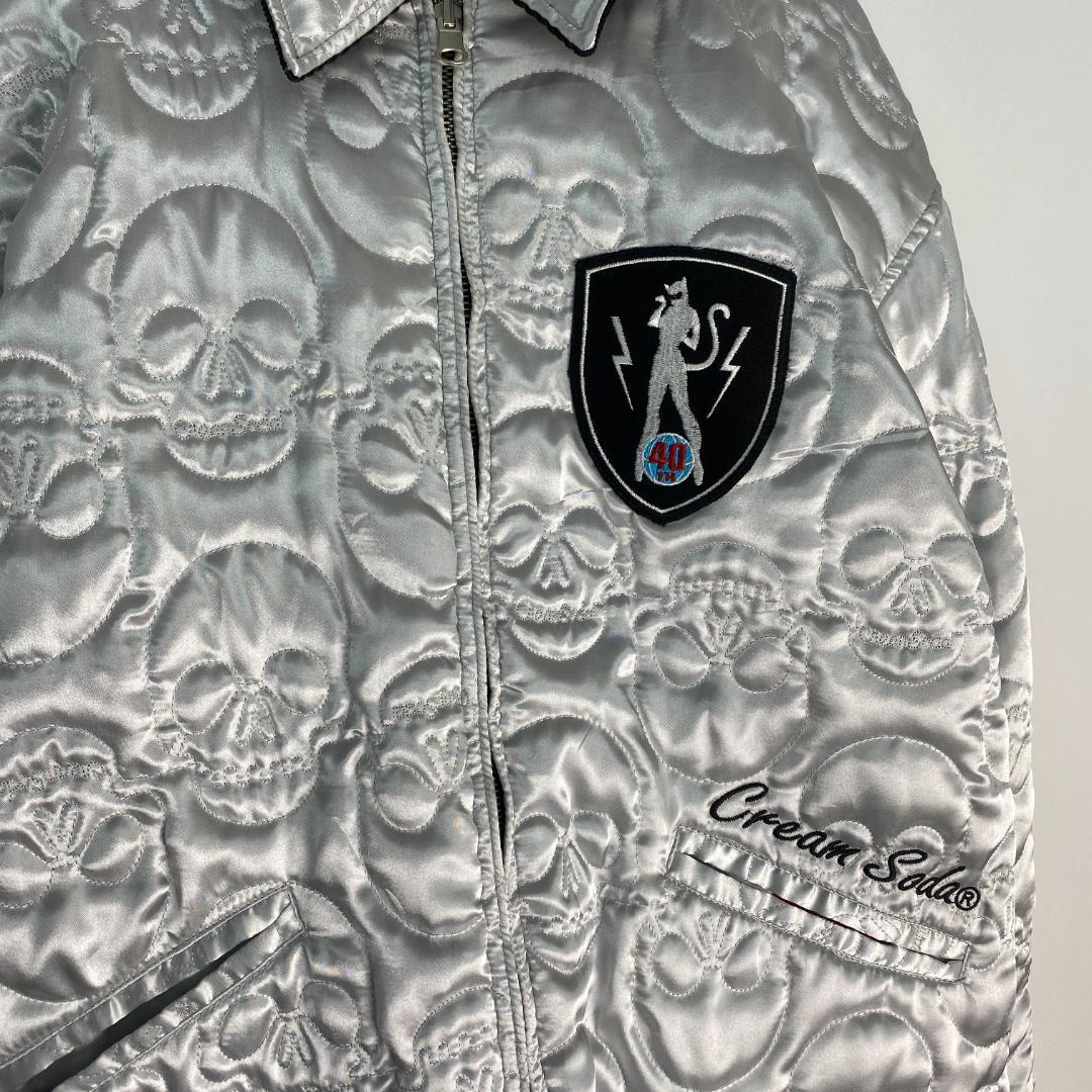 ピンクドラゴン　スカジャン　希少サイズ　クリームソーダ ピンクドラゴン