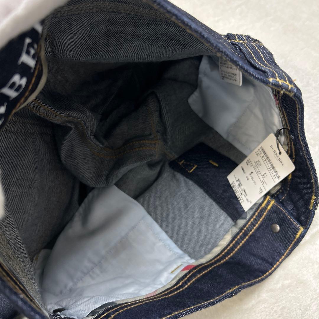 新品未使用 BURBERRY LONDON スキニーデニム 36
