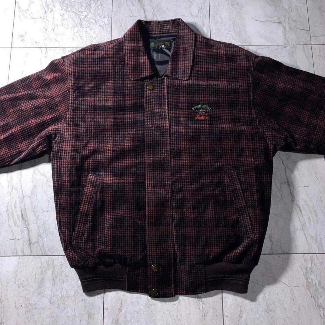 h*5様 【vintage】ベロア スウィングトップ 00s 90s ヴィンテー