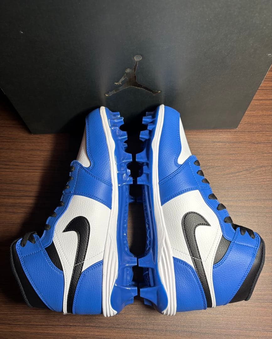 のりを ジョーダン 1 ミッド TD クリート 未使用品size27.0㎝