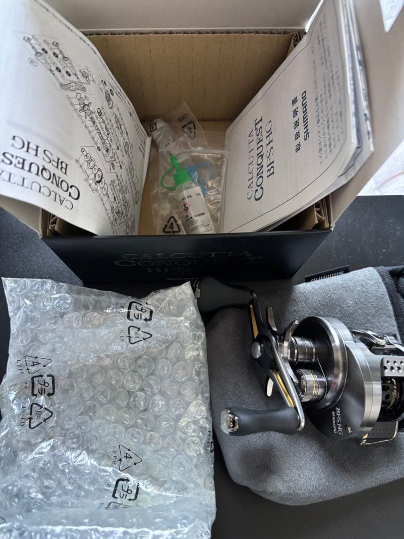 新品 17 カルカッタコンクエスト　BFS HG LEFT ハンドル 左 シマノ