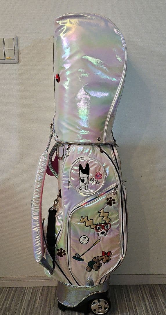 新品 未使用品 MUスポーツ キャディバッグ ローリングソール オーロラ