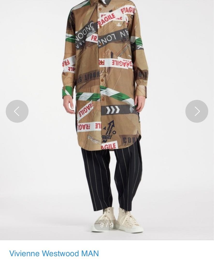 ヴィヴィアンウエストウッド　オーバーサイズ シャツ