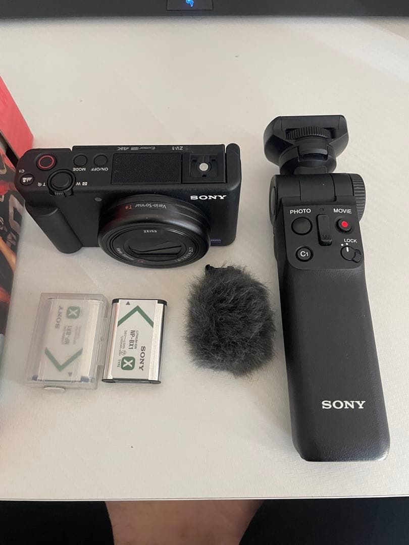 ビデオカメラ SONY VLOGCAM ZV-1G SHOOTING GRIP KIT