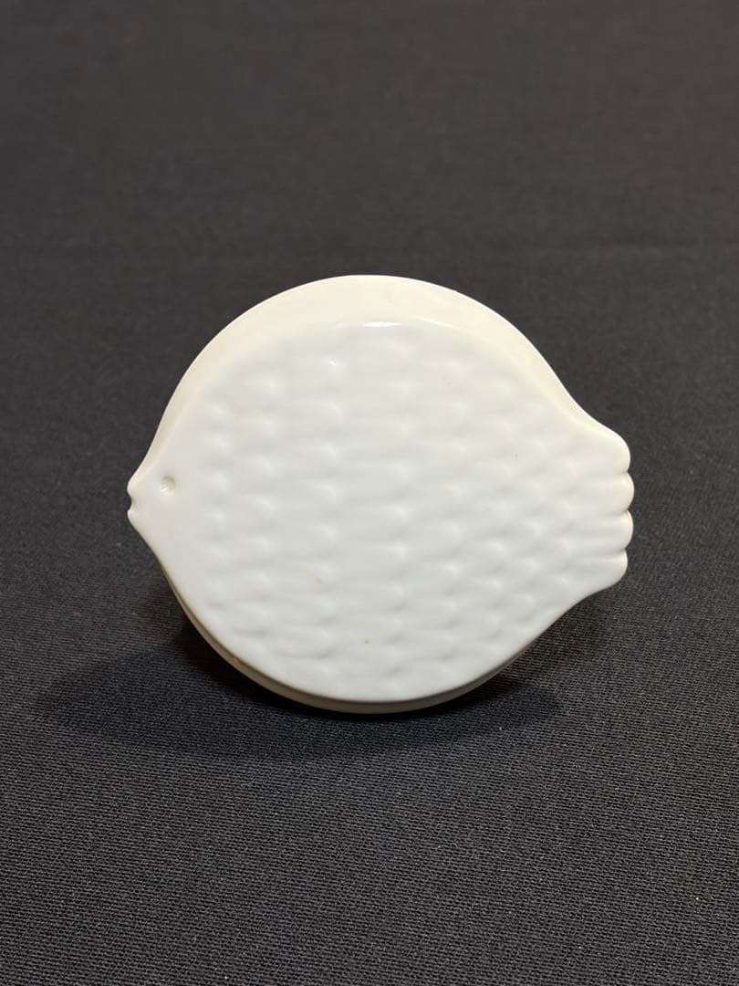 白山陶器　コートハンガー　ホワイト　森正洋デザイン　アンティーク　魚小　#8