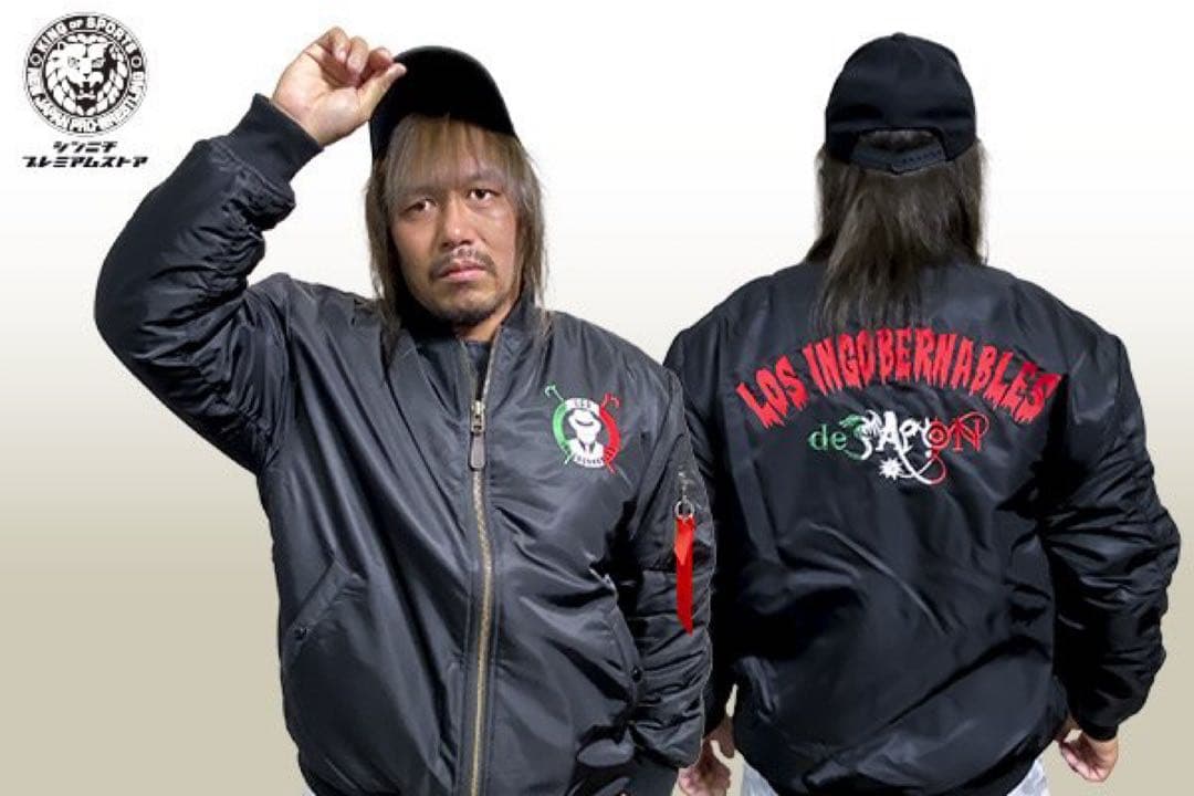 新品XL！新日本LOS INGOBERNABLES de JAPON MA-1