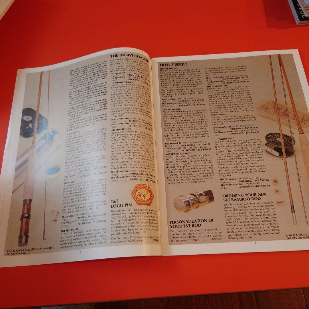 1986年 Thomas & Thomas フライフィッシングカタログ