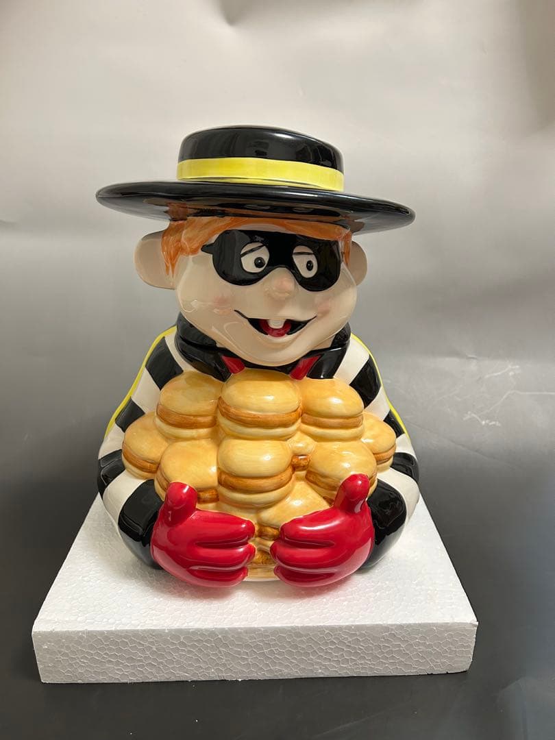 #158マクドナルド　ハンバーグラー　クッキージャー　ヴィンテージ　未使用品