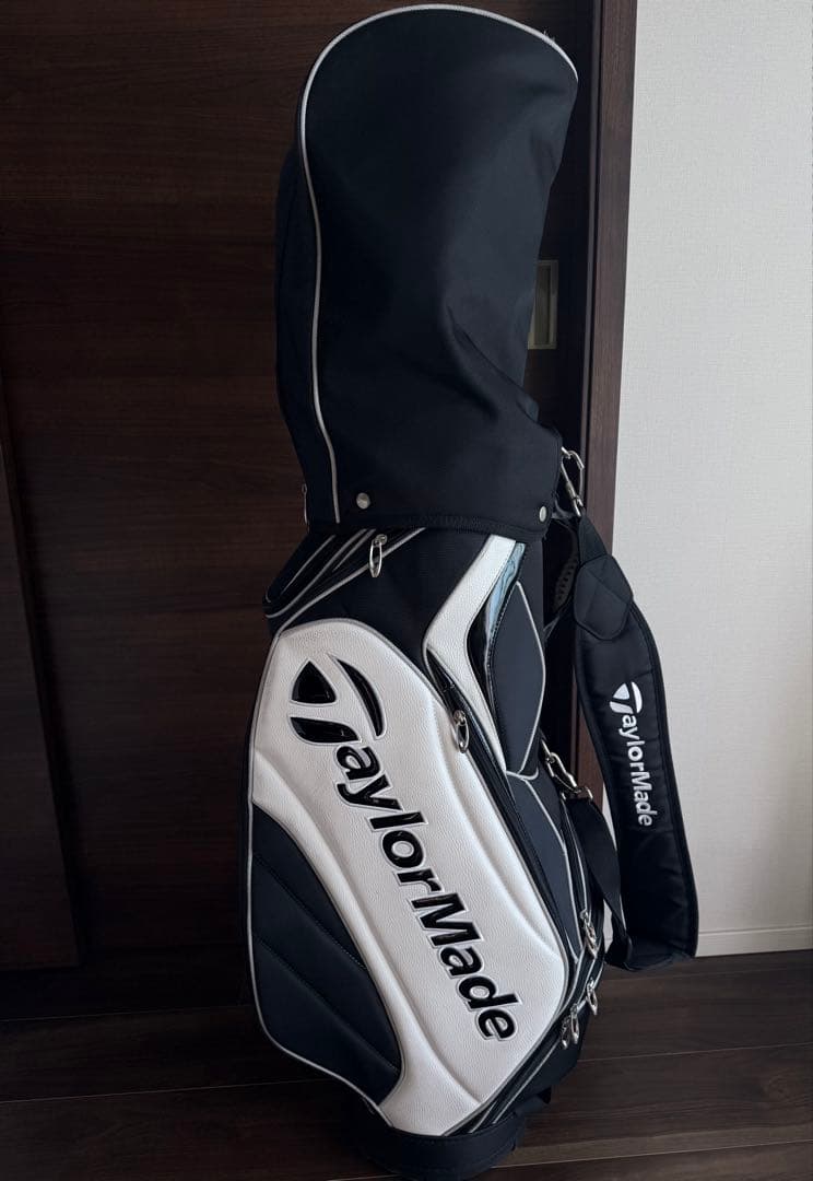 TaylorMade テーラーメイド キャディバッグ 黒/白