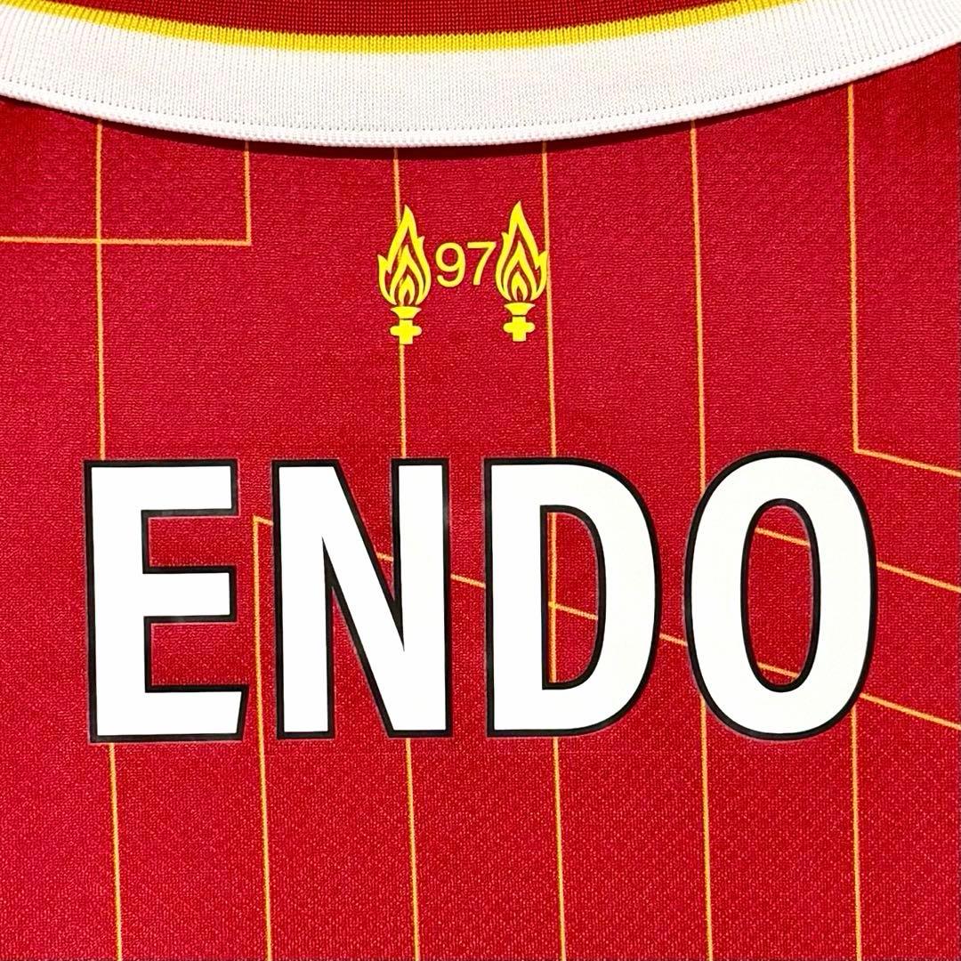 【新品/タグ付き】24/25 リヴァプールFC ♯3 遠藤航【Mサイズ】ホーム