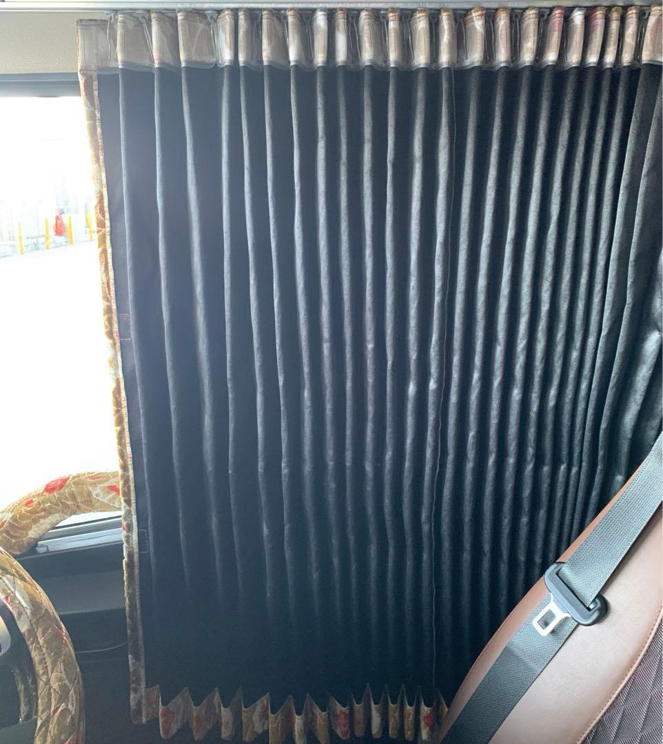 金華山 大花束オレンジ／仮眠カーテン+ハンドルカバー