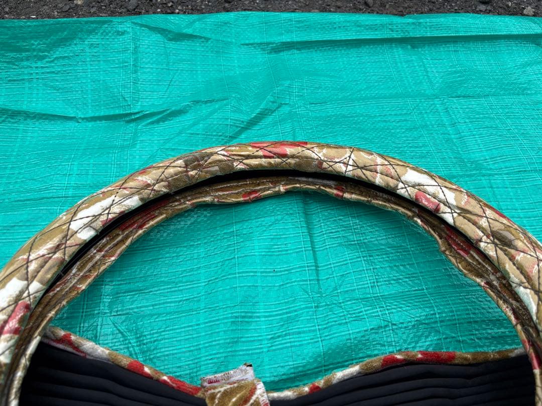 金華山 大花束オレンジ／仮眠カーテン+ハンドルカバー