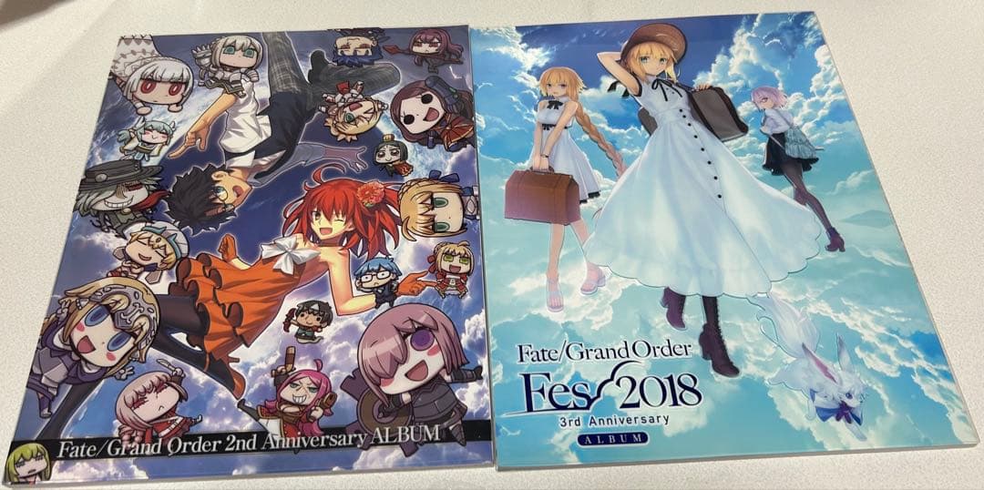 FGO Anniversary ALBUM(2、3、5、7、8周年)セット