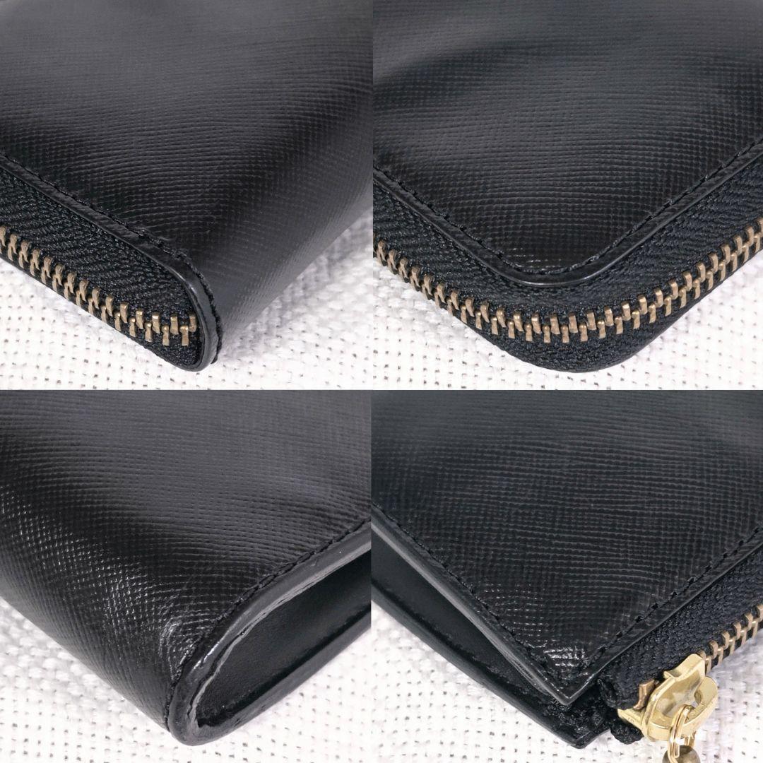 フェリージFelisiサフィアーノレザーキーケース黒ブラック【965/1】