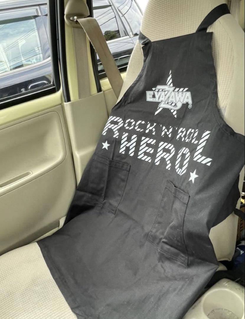 矢沢永吉　E.YAZAWA ROCKN ROLL HEROエプロン